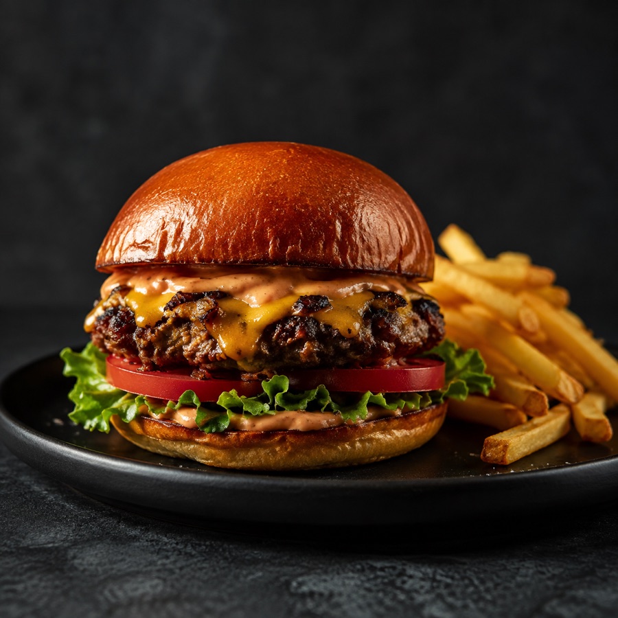 Krispi pileći burger